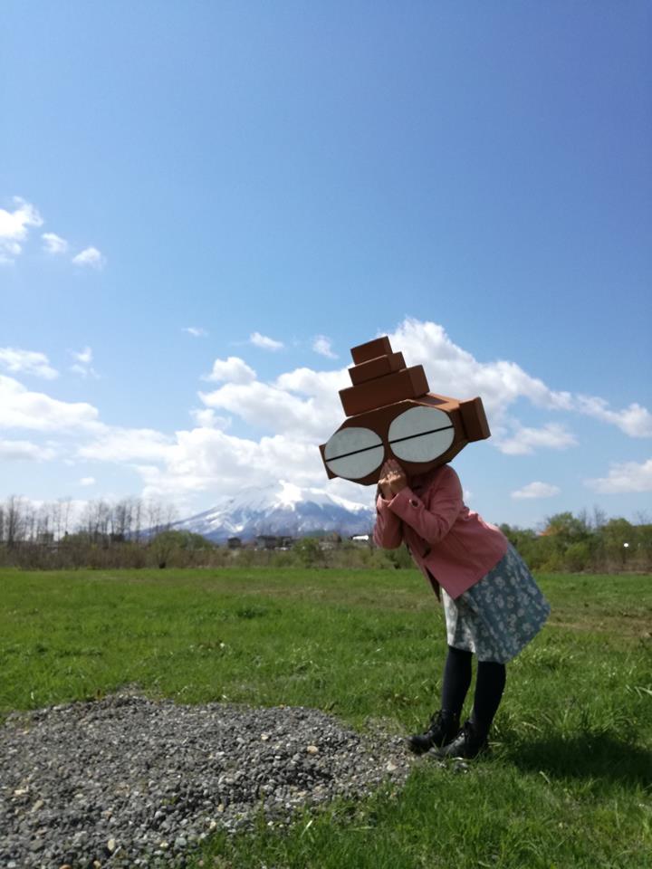 岩木山とドグ子